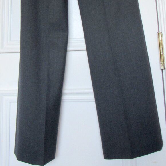 Piazza Sempione Grey Wool(93%) Sophia Pants IT 40 US 4,made in Italy - Picture 7 of 10
